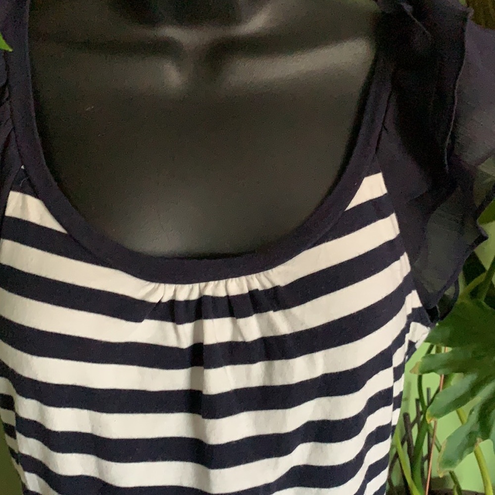 Express blue and white top - Picture 5 of 9
